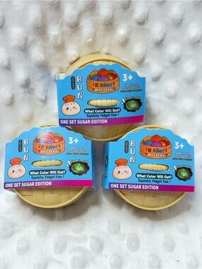 Rainbow Mystery GLOW IN THE DARK Squishy Fidget Mini Dumplings